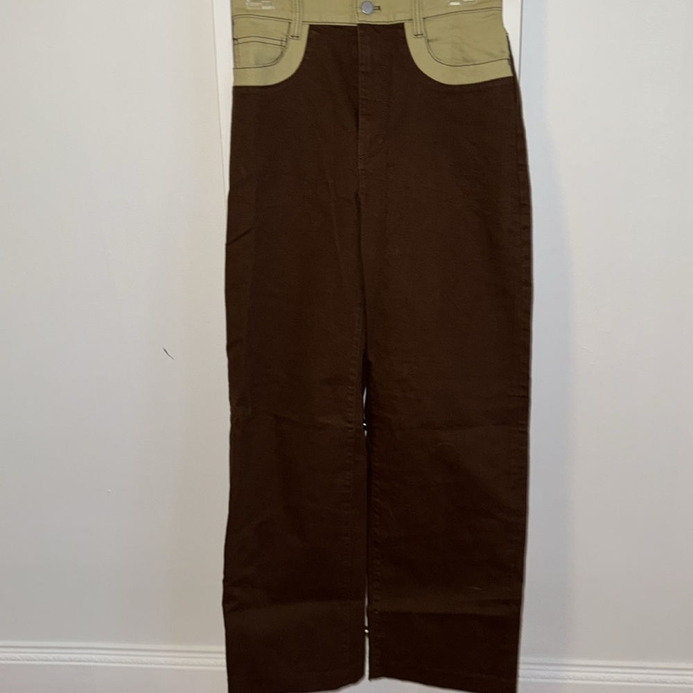 Oak + Fort Fudge Algae 5 Pocket Jeans - Picture 2 of 9